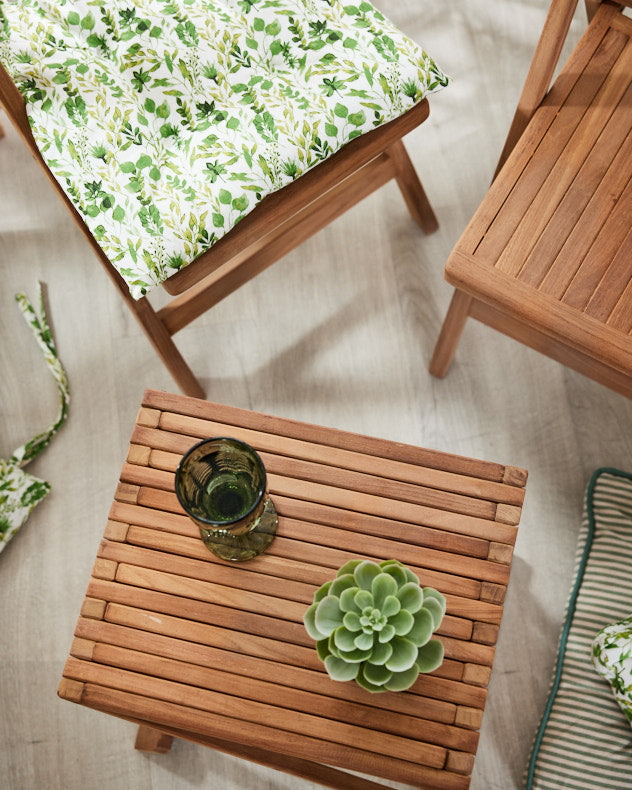 3 Piece Wooden Garden Bistro Set