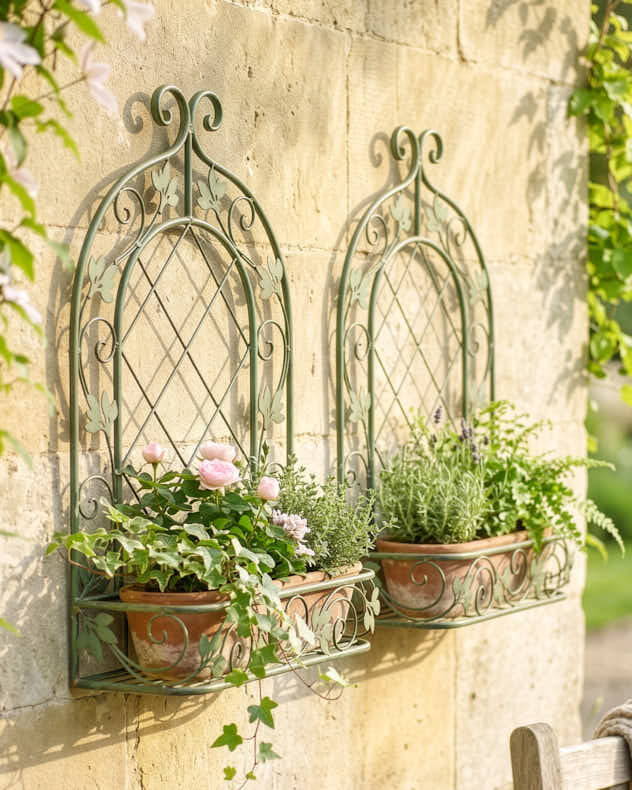 Spello Wall Planters S/2