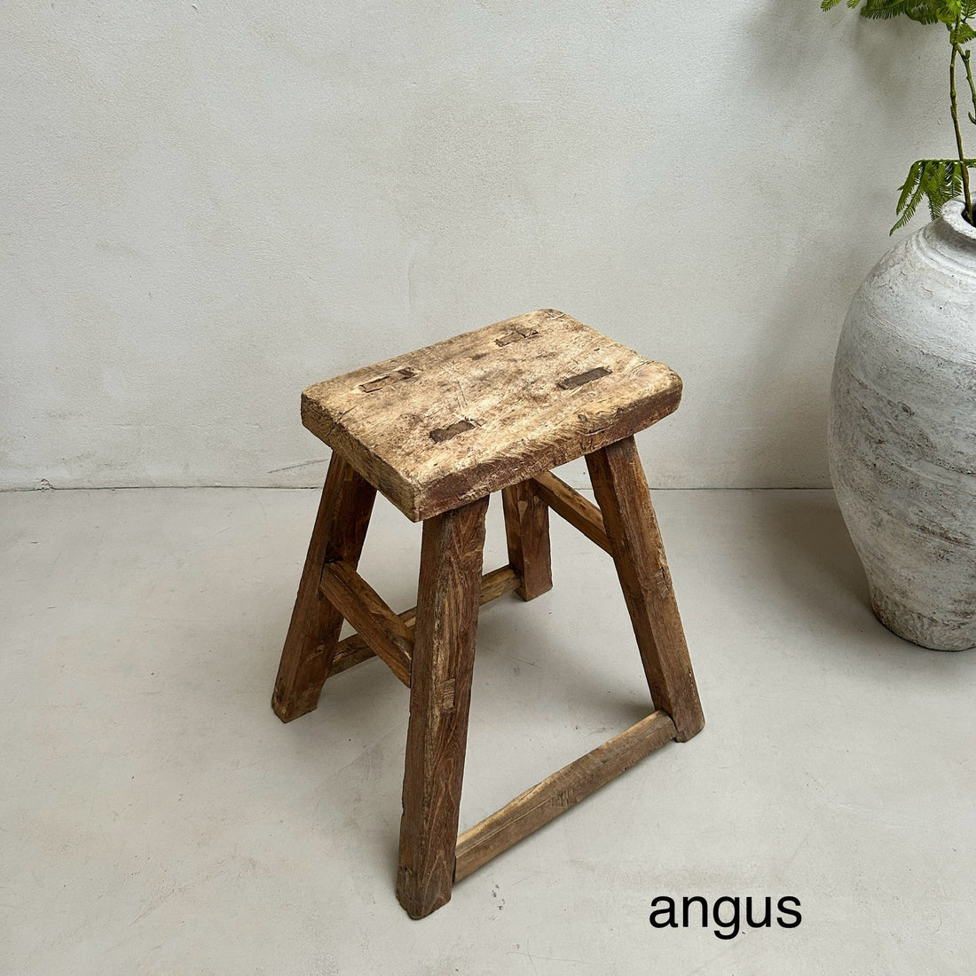 Antique Small Side Table | Large Stool (select from photo)