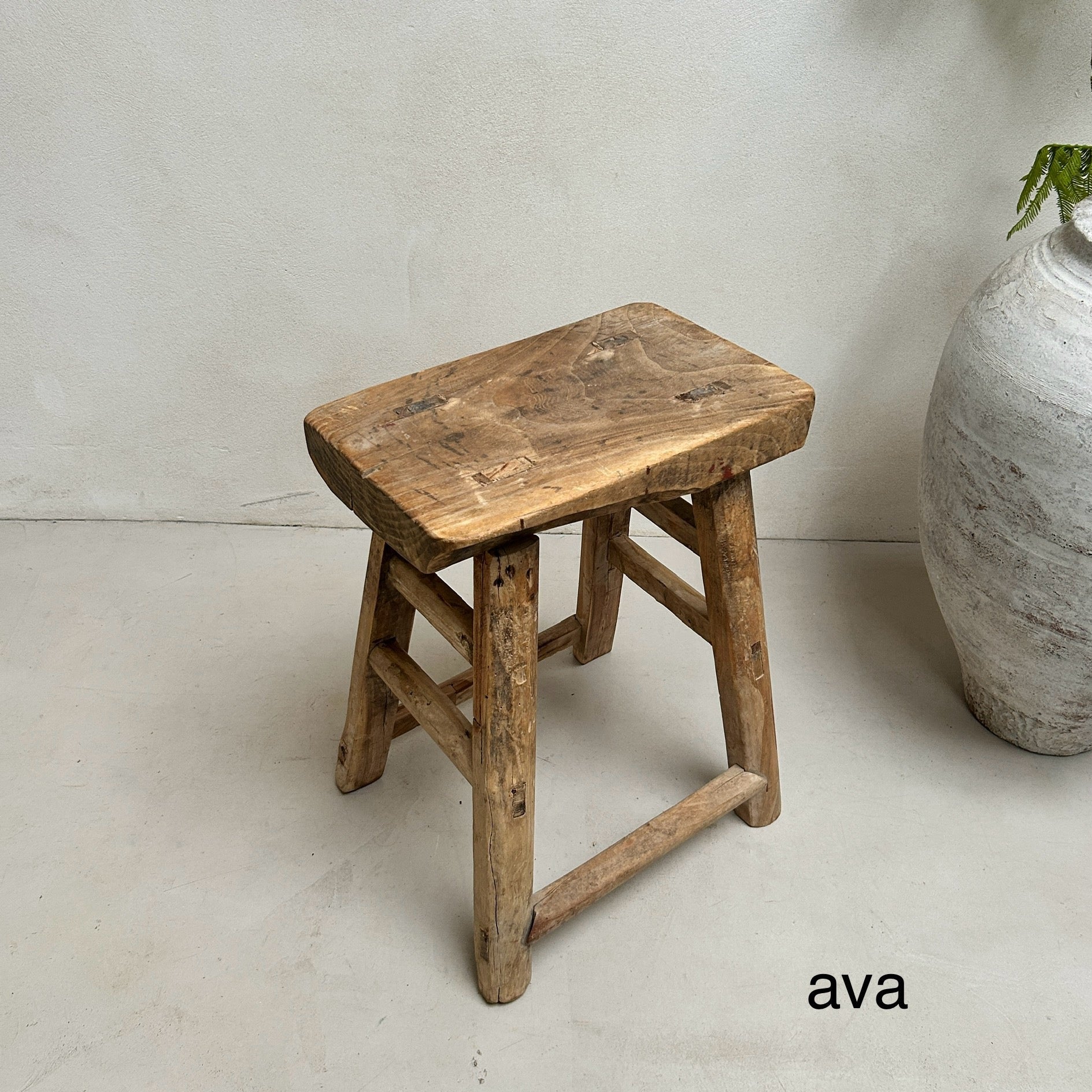 Antique Small Side Table | Large Stool (select from photo)